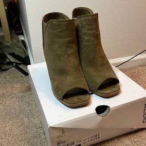 Aldo Peep Toe Boots